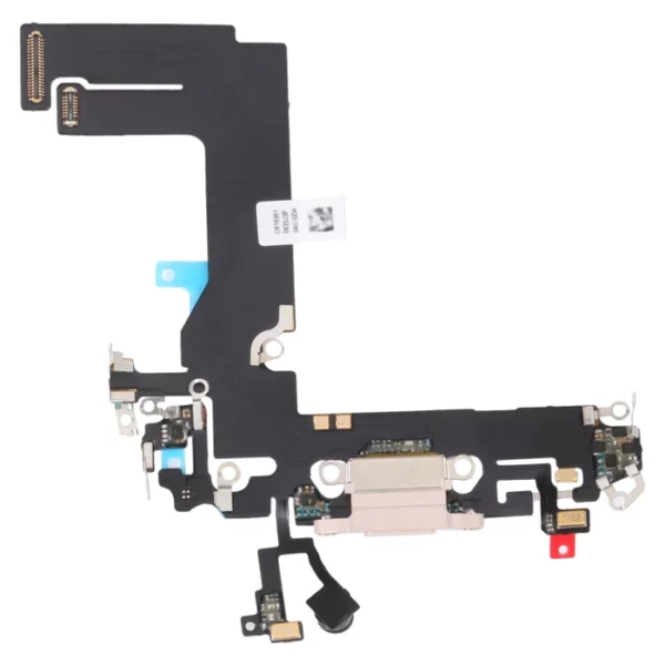 iPhone 13 mini Charging Port & Microphone flex Cable Pink