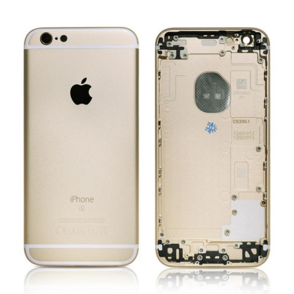 iPhone 6S Housing without small Parts HQ Gold