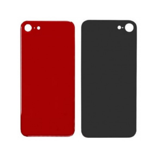 iPhone SE 2020 Back Glass HQ Red