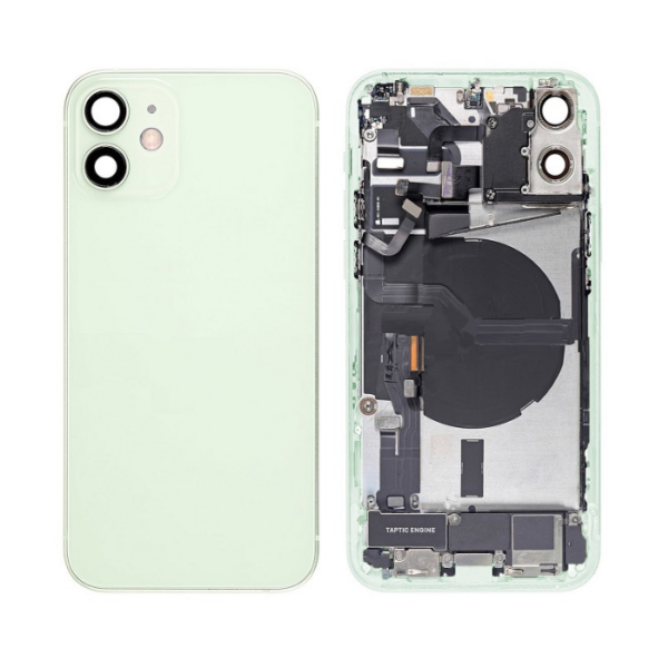 iPhone 12 Mini Housing with Small Parts Pulled Green