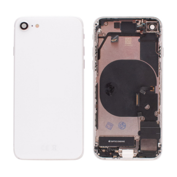 iPhone SE 2020 Housing with Small Parts Pulled Silver