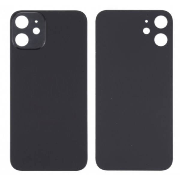 iPhone 12 Mini Back Glass HQ Black