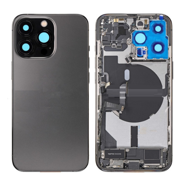 iPhone 13 Pro Housing with small parts Pulled Graphite