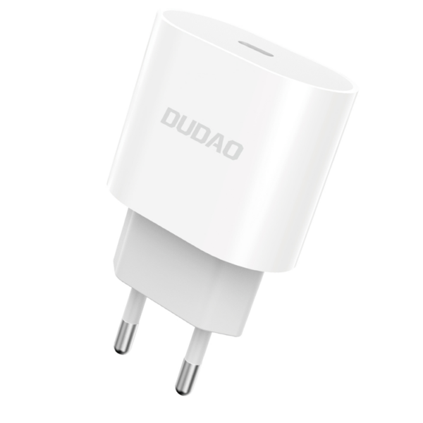 Dudao Snabbladdare USB-C PD 20W EU - Vit