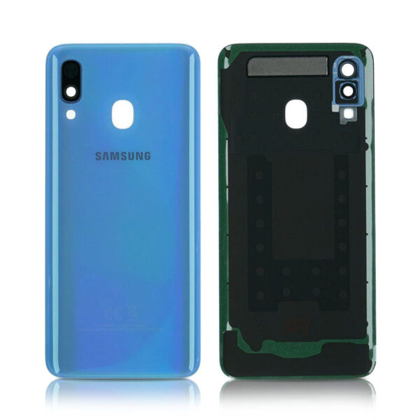 Samsung Galaxy A40 Back Cover Blue