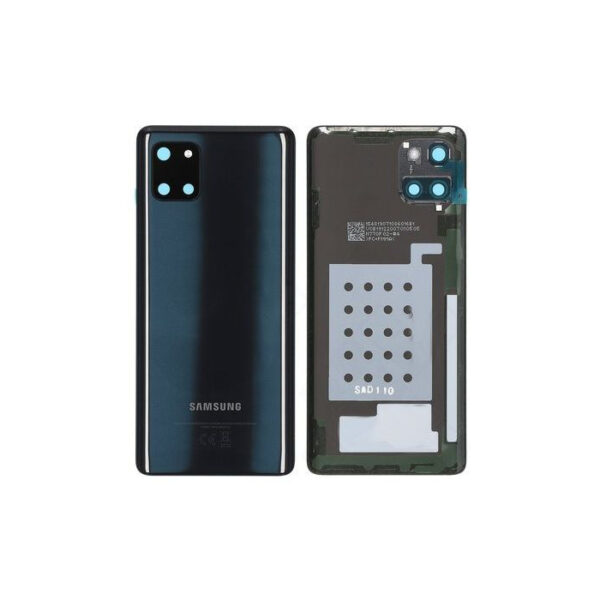 Samsung Galaxy Note 10 Lite Back Cover Black