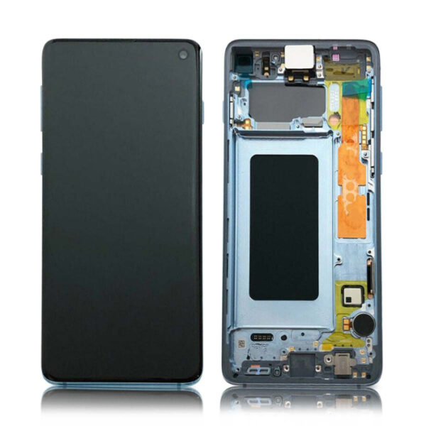 Samsung Galaxy S10 Display Blue