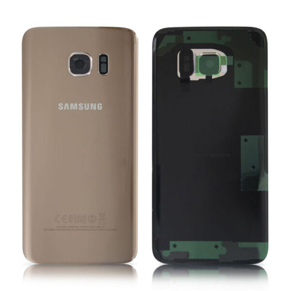 Samsung Galaxy S7 Edge Back Cover Gold