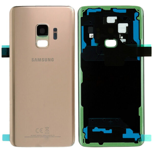 Samsung Galaxy S9 Back Cover Pink Gold