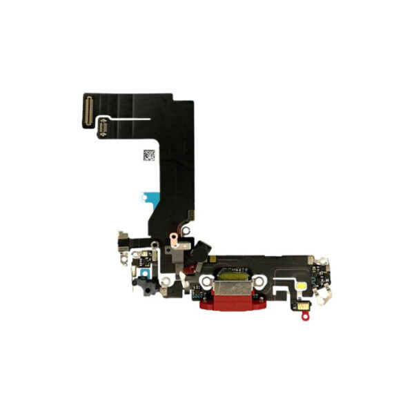 iPhone 13 mini Charging Port & Microphone flex Cable RED