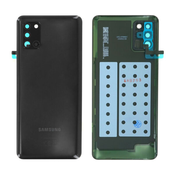 Samsung Galaxy A31 Back Cover Black