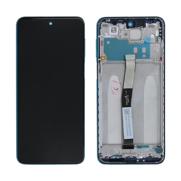 Xiaomi Redmi note 9 Pro Original Display with Frame Blue