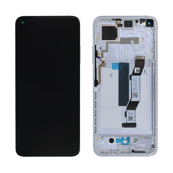 Xiaomi Mi 10T Original Display with Frame - Silver