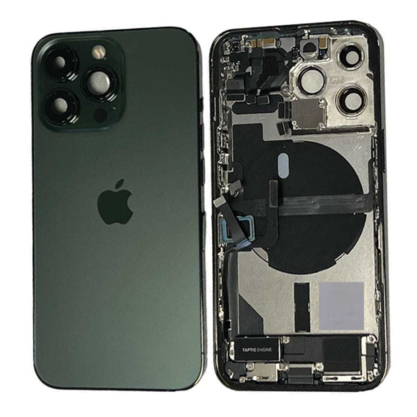 iPhone 13 Pro Housing with small parts Pulled Green