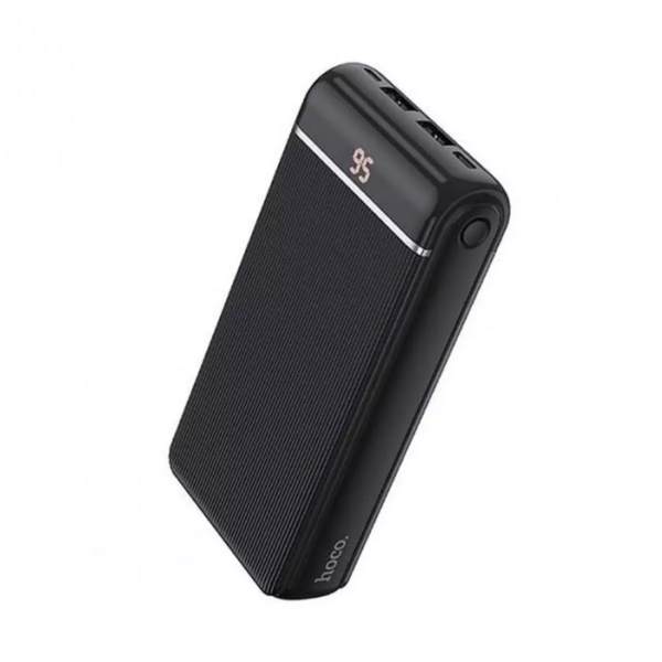 HOCO J59A Famous Powerbank 20000mAh - Black - Image 2