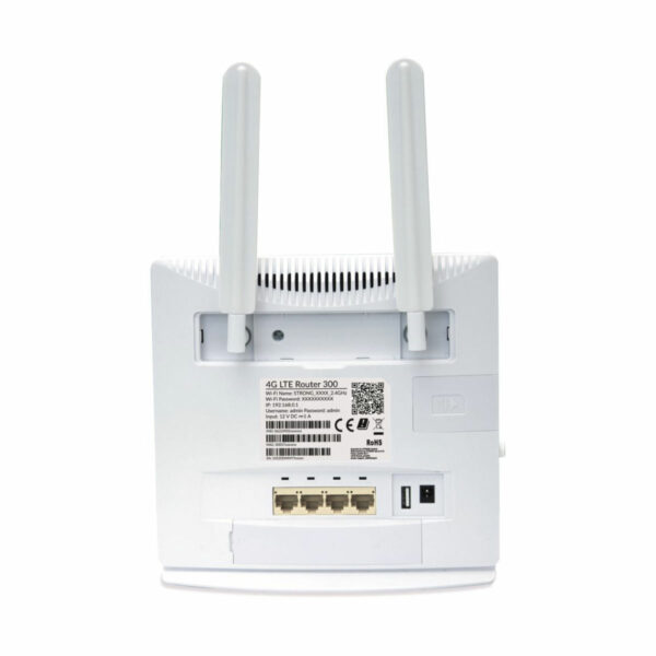 Strong 4G LTE Mobile Router 300 Mbit/s (DualSim) - White