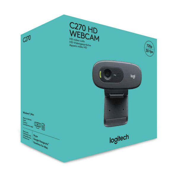 Logitech C270 HD Webcam - Image 3