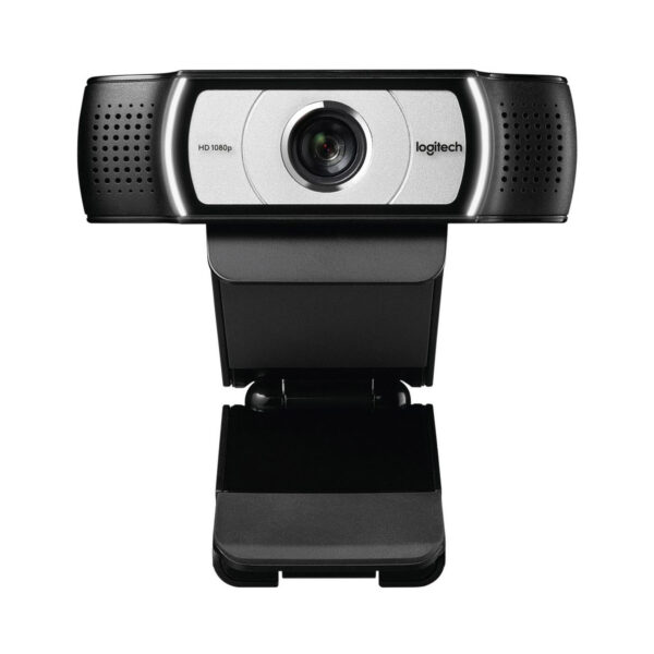 Logitech C930c HD Smart 1080P Webcam with Cover Black - Image 2