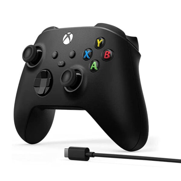 Microsoft Xbox Series X/S Wireless Controller + USB-C Cable - Carbon Black - Image 2