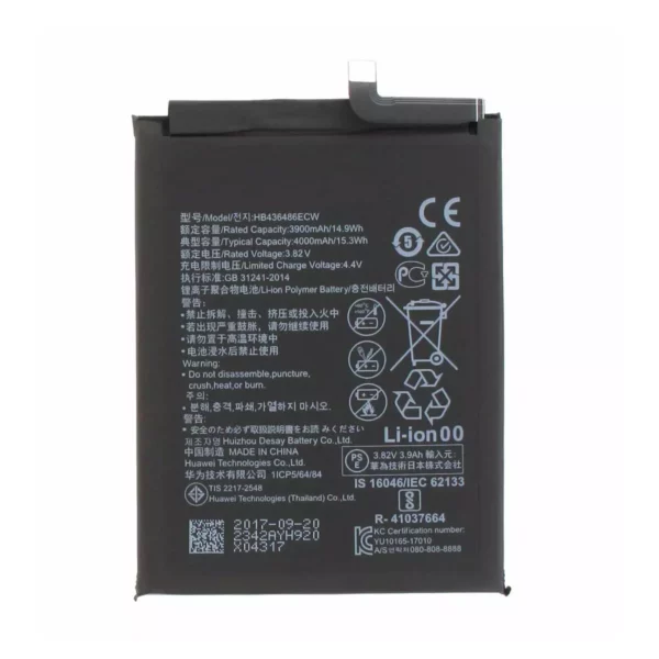 Huawei P20 Pro/Mate 10 /Mate 20 Battery Original Capacity