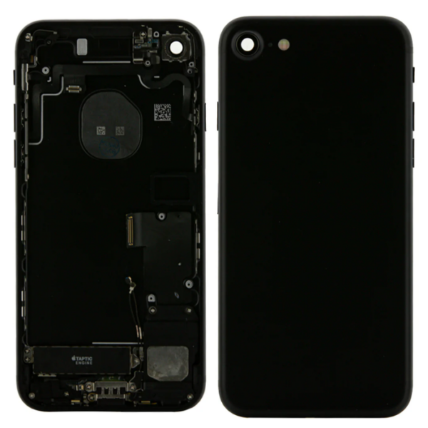 iPhone 7 Housing with Small Parts Original Pulled Jet Black