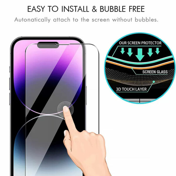 iPhone 14 Pro Full Cover Screen Protector 20 pcs Bulk