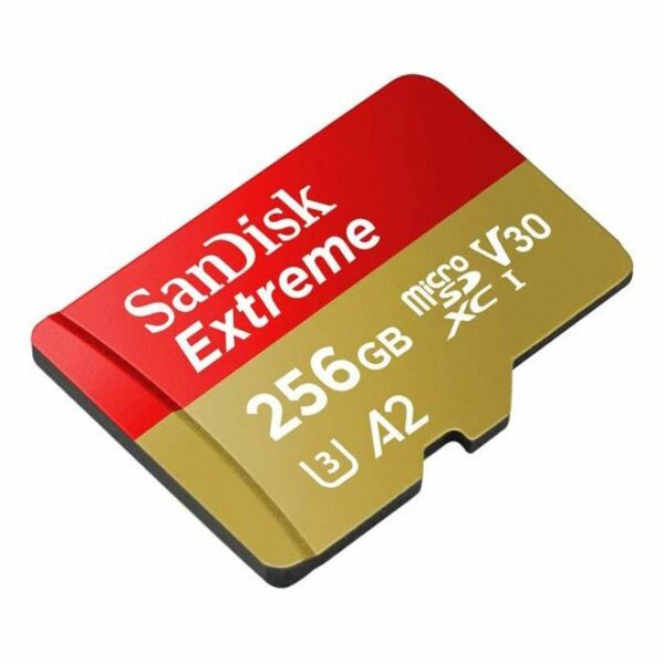 SanDisk Extreme 256 GB MicroSDXC Memory Card