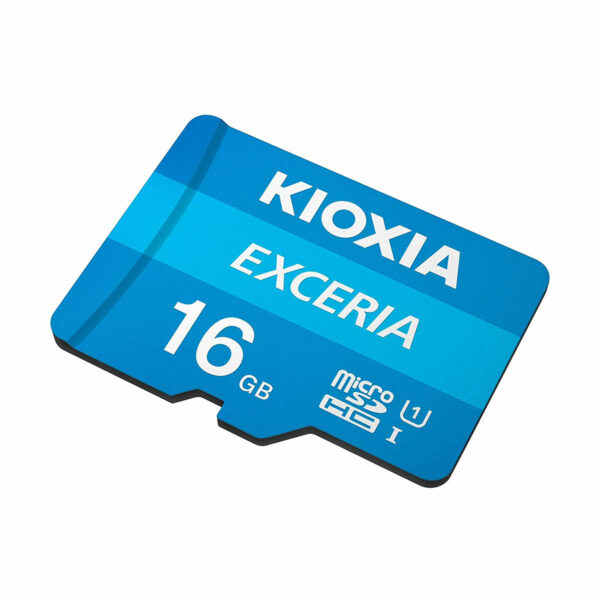 Kioxia Exceria 16GB MicroSDHC 100MB/s Memory Card Blue