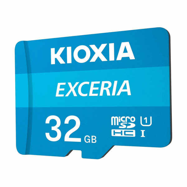 Kioxia Exceria 32GB MicroSDHC 100MB/s Memory Card Blue