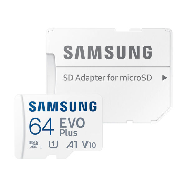 Samsung EVO Plus 64GB microSDXC 130/130 MBps Memory Card