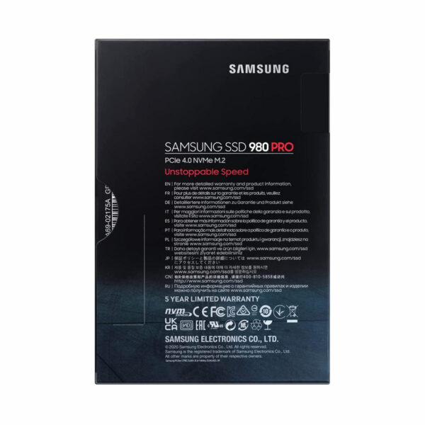 Samsung 980 Pro Series M.2 NVMe SSD 1TB - Image 4