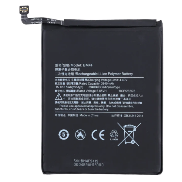 XM Mi 9 Battery Original Capacity