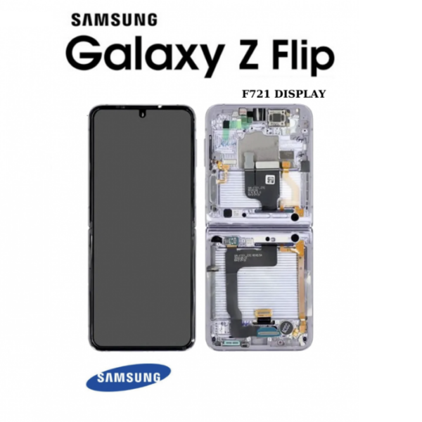 SAMSUNG GALAXY Z FLIP4 (F721) DISPLAY, VIOLET/ BORA PURPLE Original