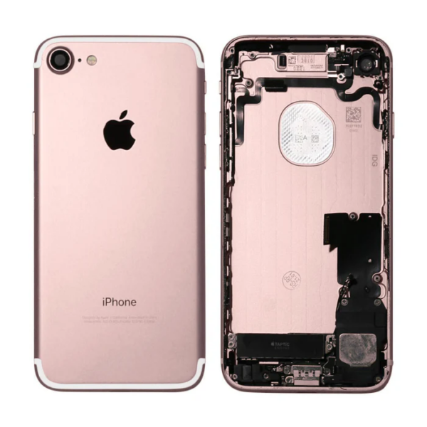 iPhone 7 Plus Rear Housing With Small Parts ( Pulled ) - Rose Gold