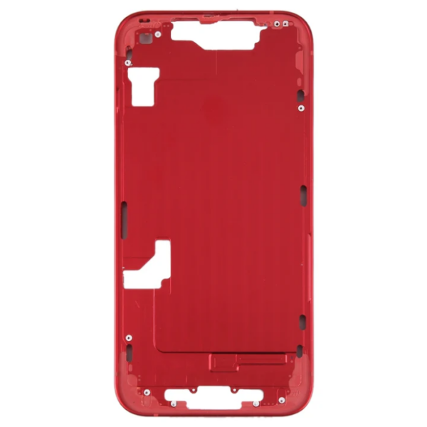 iPhone 14 Middle Frame with Side Keys (Red)