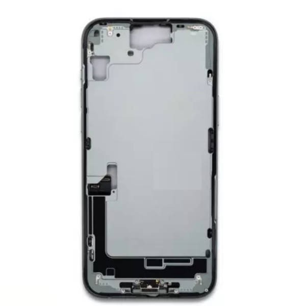 iPhone 15 Midframe with small parts Pulled Green