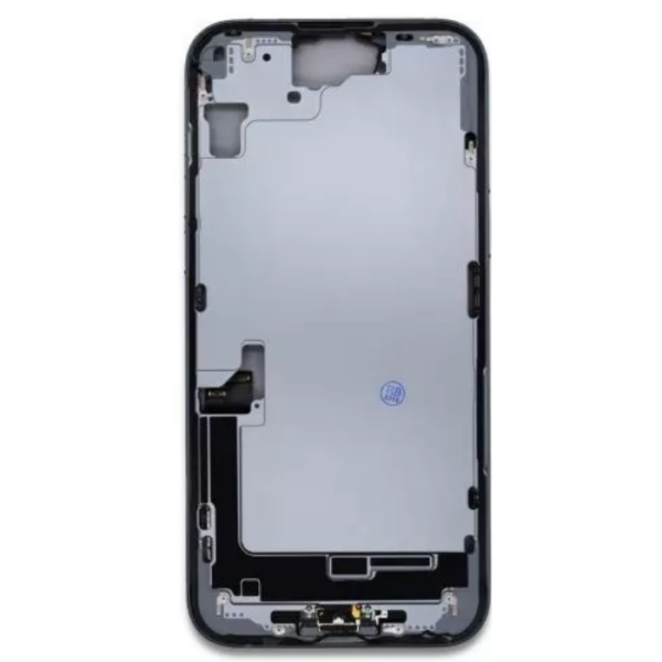 iPhone 15 Midframe with small parts Pulled Blue