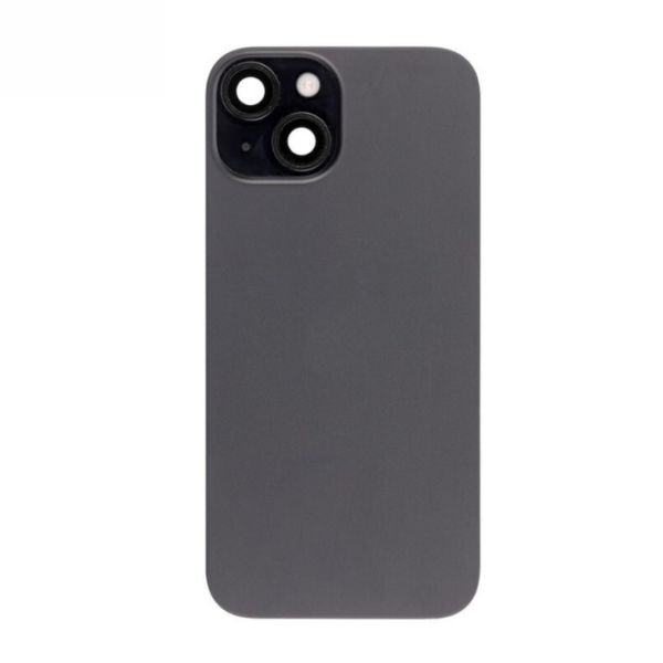 iPhone 15 Back Glass With Small Parts Pulled – Black